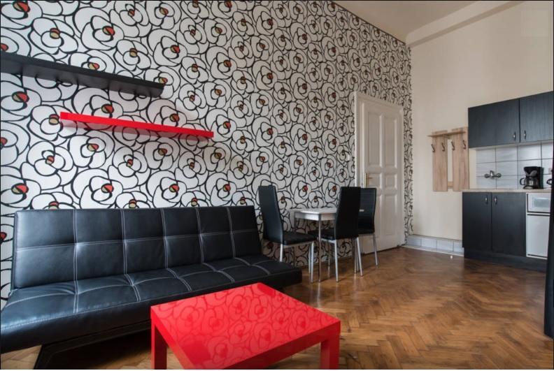 Sparrowl Apartments Budapest Rum bild